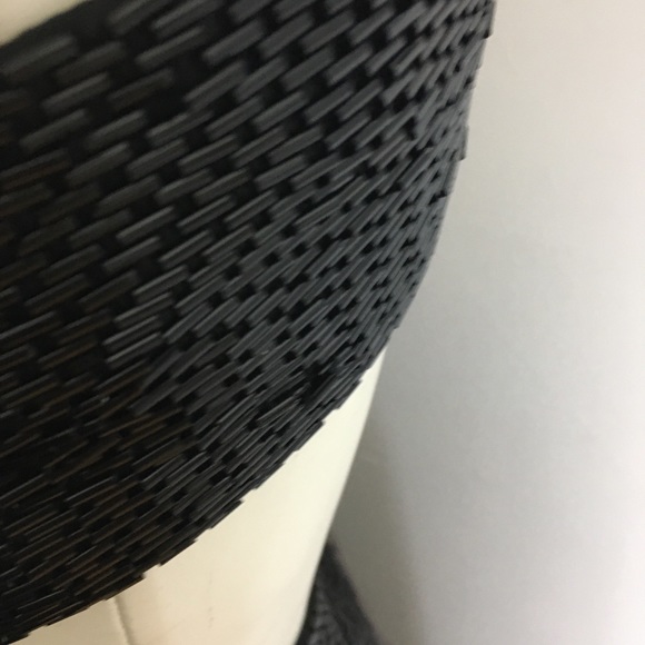 La Femme Backless Prom Dress Black Silver 14734 - Picture 8 of 9